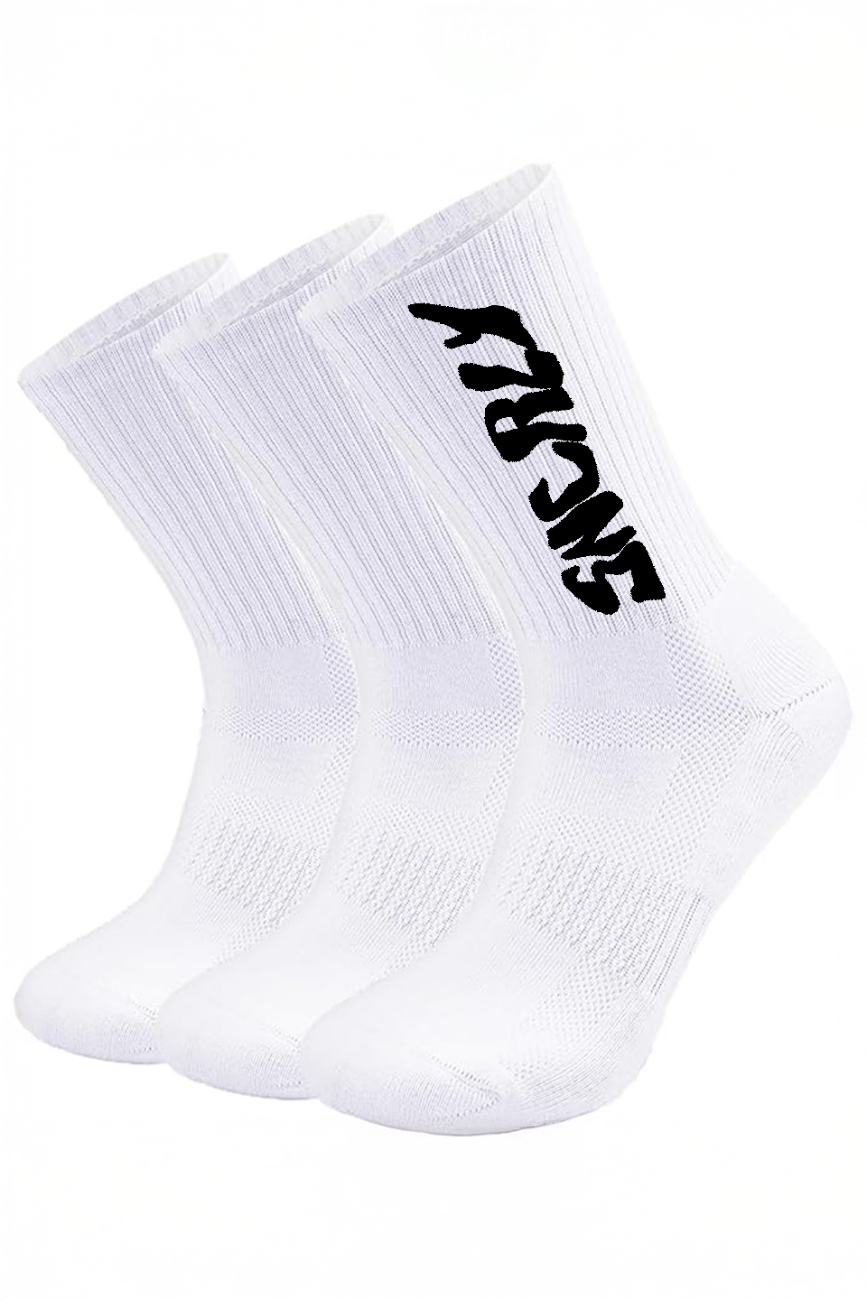 “Sncrly” socks